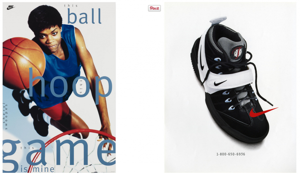 Nike - Sheryl Swoopes and the rise of female sport heroines (Mid 1990s)