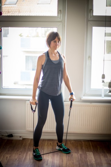 FTM Dittmann® Body-Band GELB inkl Übungsflyer, Fitnessband von der Rolle geschnitten in