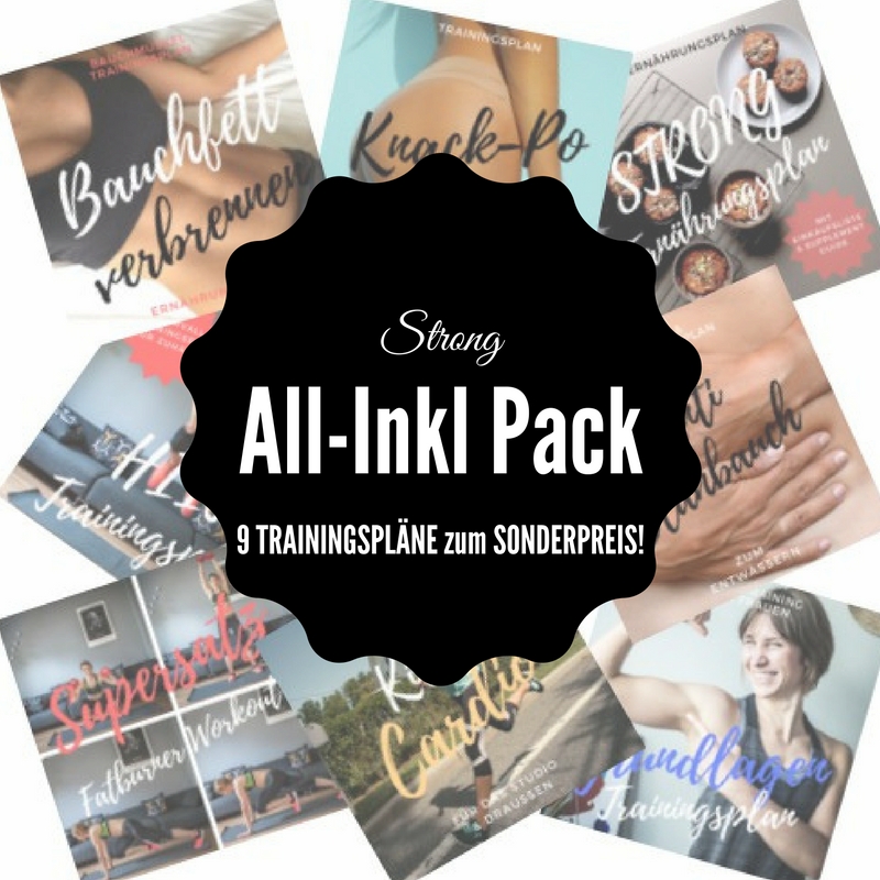 STRONG All-Inkl Pack - 10 Trainingspläne zum Sonderpreis