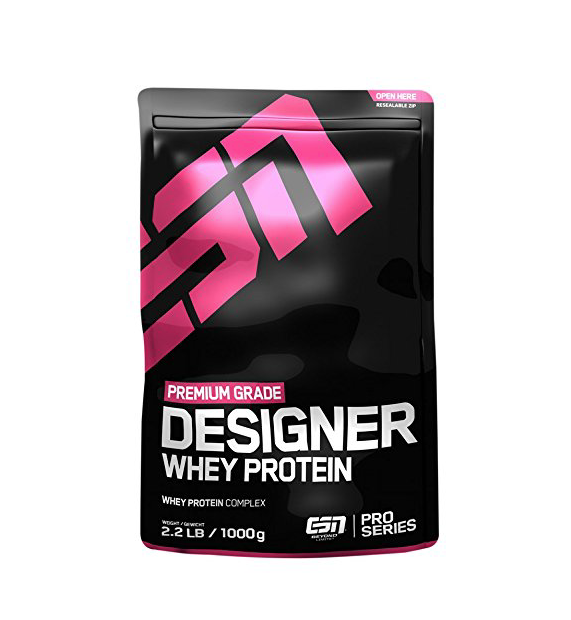 Designer Whey Protein Cookies and Cream von ESN 