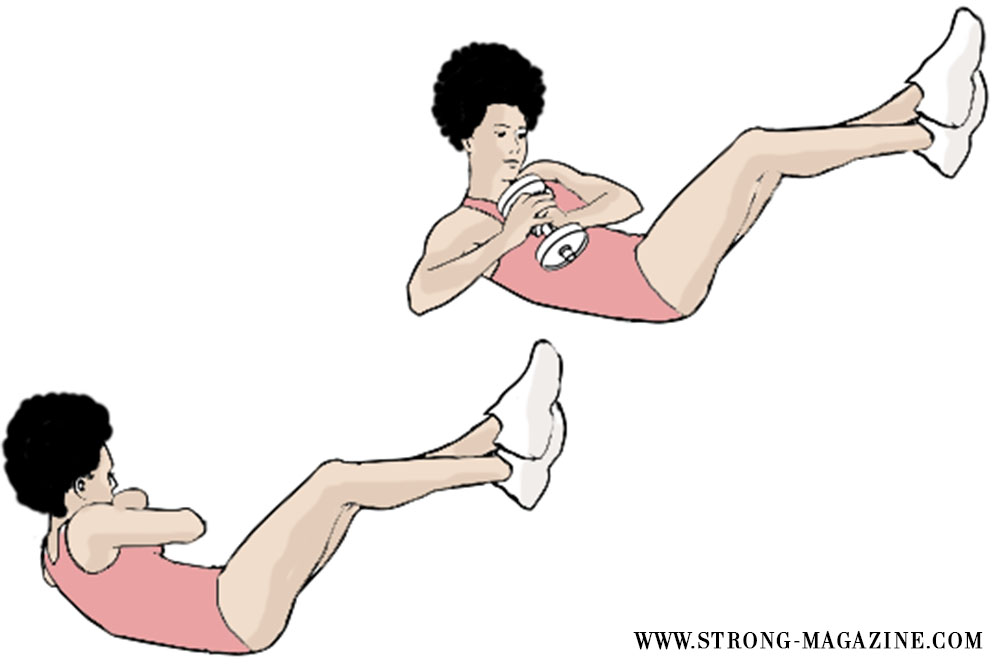 Zirkeltraining Übungen für den Bauch: Russian Twist - Bootcamp Fitness Übungen