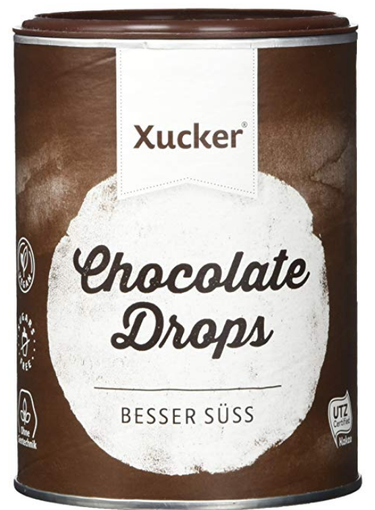 Chocolate Drops - der perfekte ketogene Snack für unterwegs als Alternative zu richtiger Schokolade