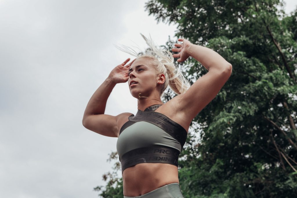 Nike CrossFit Athlete Solveig Sigurdardottir auf dem Berlin Throwdown 2019