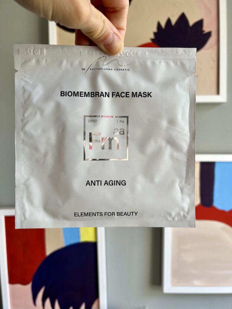 Dazu passend: die Biomembran Face Maske von Dr. M Beauty